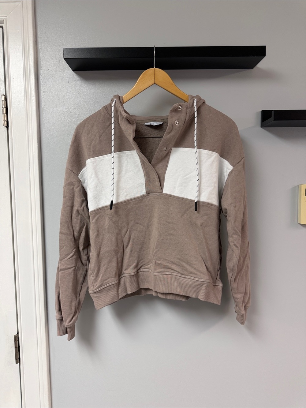 Peloton Oversized Cropped Hoodie
